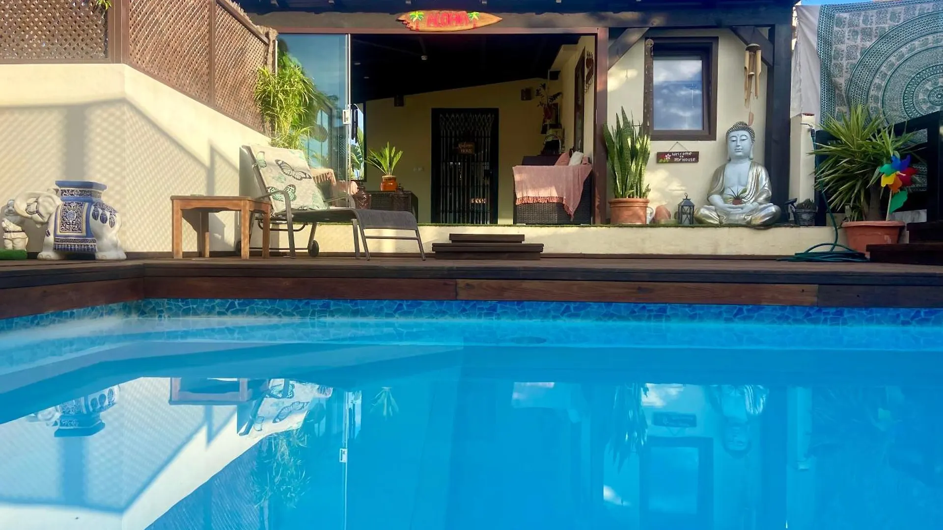 Apartment Bungalow Aloha, Piscina Privada, Playa Y Barbacoa