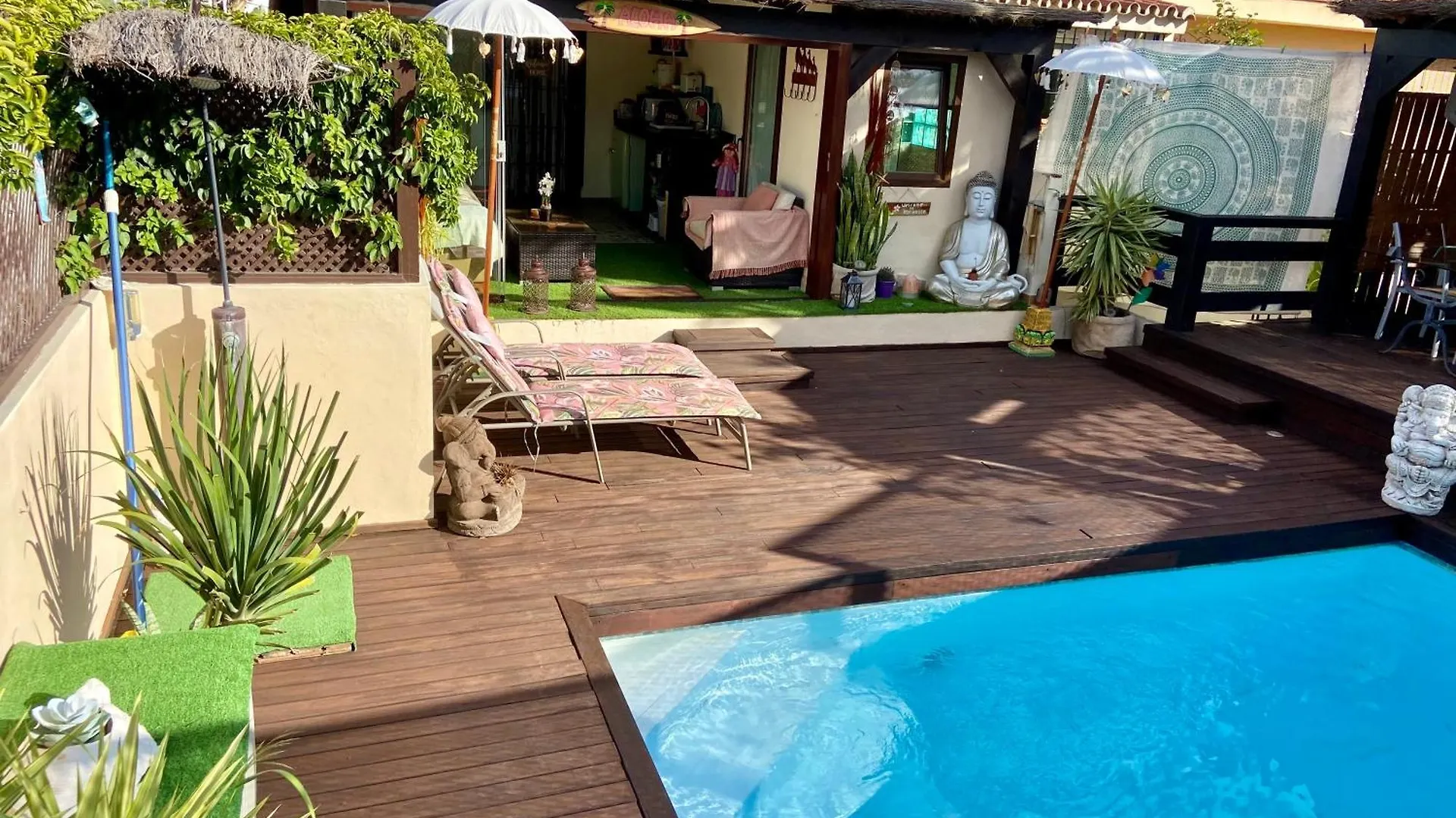 Bungalow Aloha, Piscina Privada, Playa Y Barbacoa 0*, Benalmadena Spain