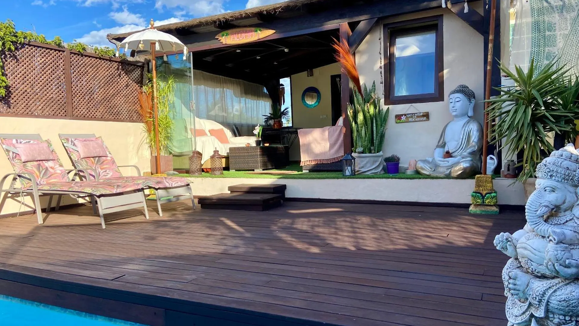 Bungalow Aloha, Piscina Privada, Playa Y Barbacoa Spain