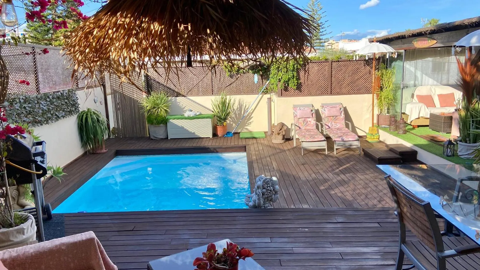 Bungalow Aloha, Piscina Privada, Playa Y Barbacoa Spain
